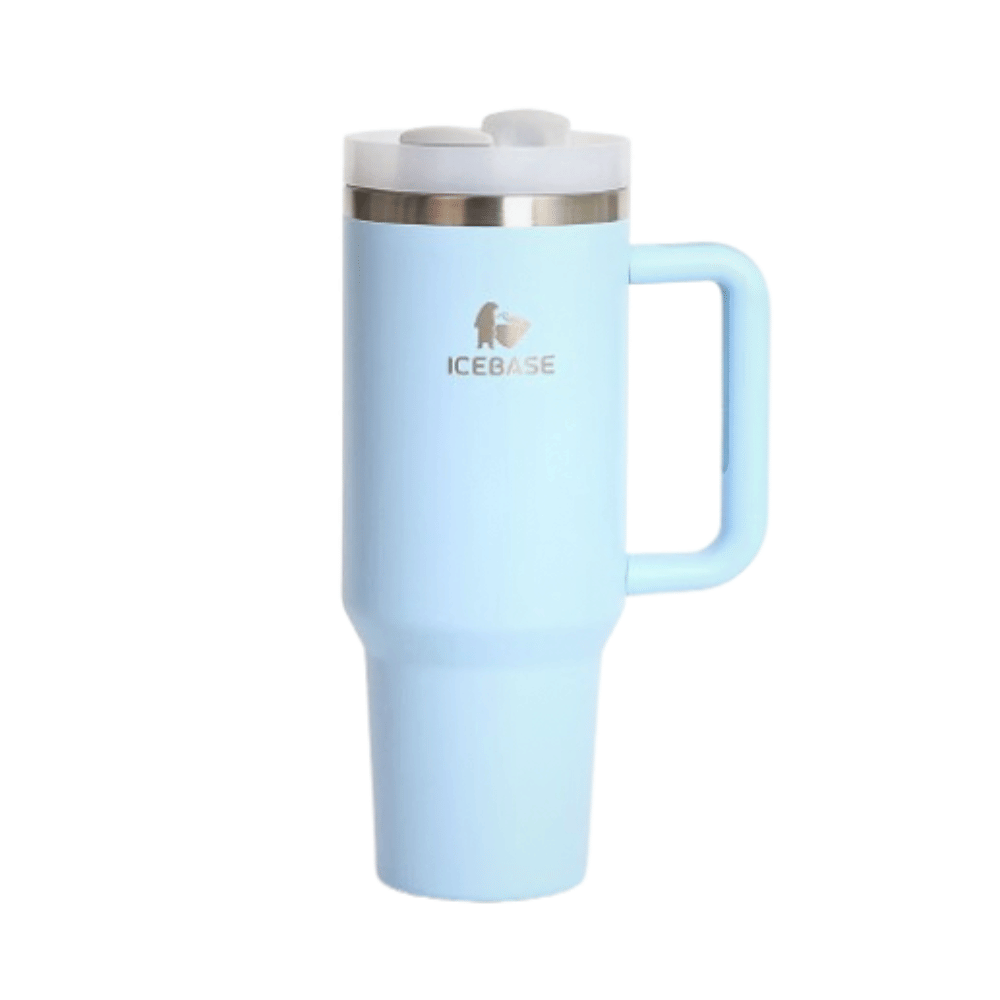แก้วเก็บความเย็น ICEBASE รุ่น VL-519BL (POWERFUL) ขนาด 1200 ML สีฟ้า